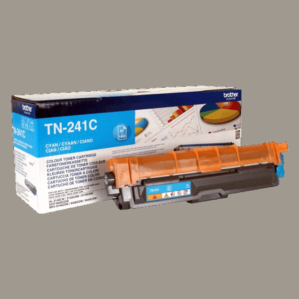 TONER BROTHER TN241C 9020CDW/3140CW/3150CDW/3170CDW/MFC9140/8260/8360 ORI CIAN