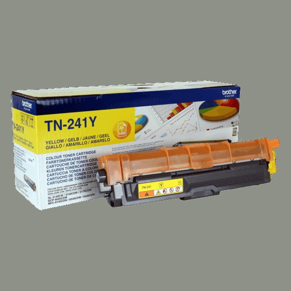 TONER BROTHER TN241Y 9020CDW/3140CW/3150CDW/3170CD/MFC9140/8260/8360 ORI AMARILLO