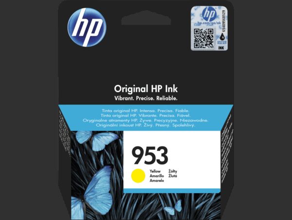 TINTA HP 953 OFF PRO 7740/8210/8710/8715/8718/8719 ORI AMARILLO F6U14AE