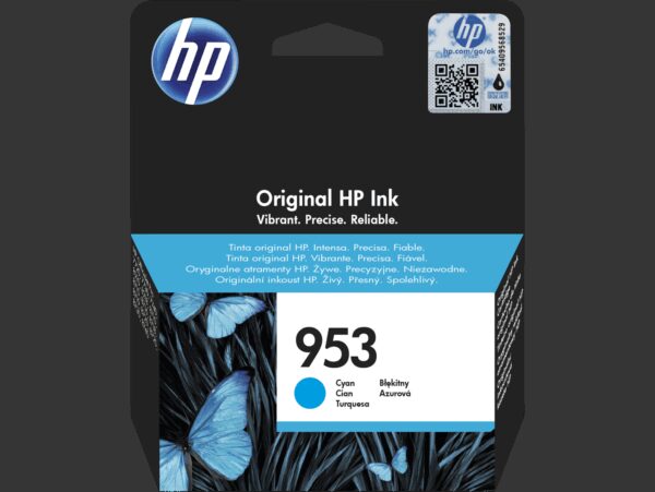 TINTA HP 953 OFF PRO 7740/8210/8710/8715/8718/8719 ORI CIAN F6U12AE