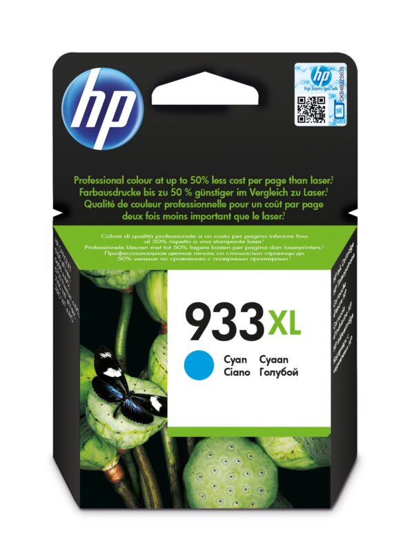 TINTA HP 933XL OFF 6100/6600/6700/7110/7510/7612 ORI CIAN CN054AE