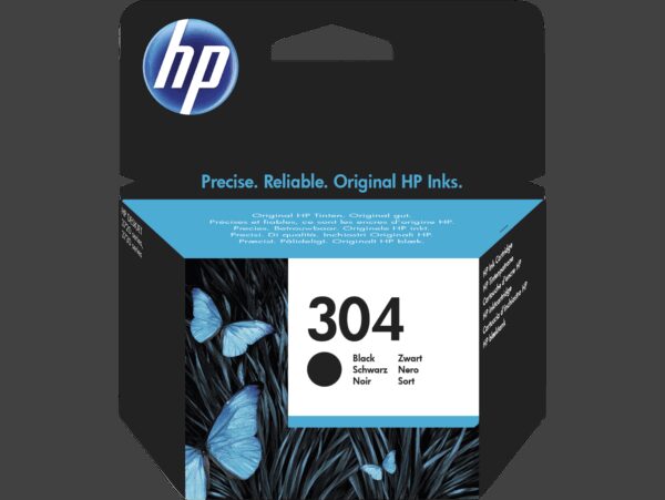 TINTA HP 304 DJ 26XX/37XX/ENVY 50XX ORI NEGRO N9K06AE