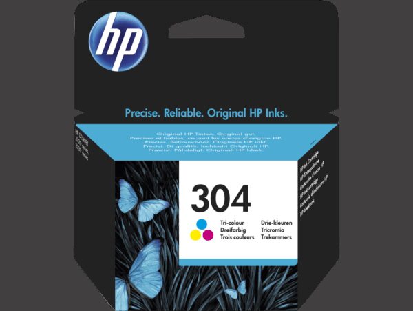 TINTA HP 304 DJ 26XX/37XX/ENVY 50XX ORI TRICOLOR N9K05AE