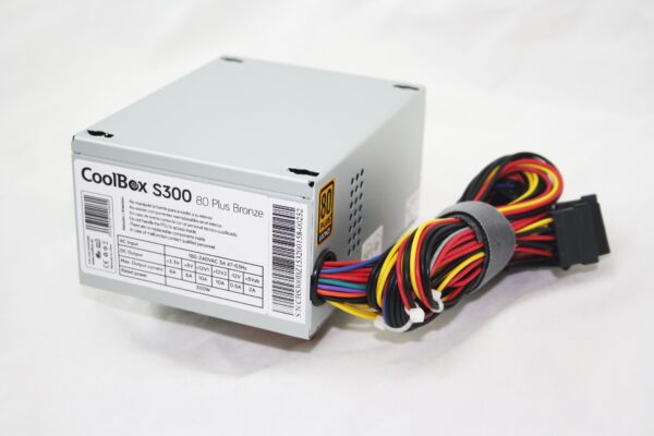 FUENTE ALIMENTACION SFX 300W COOLBOX 300S 80+ BRONZE COO-FA300SBZ
