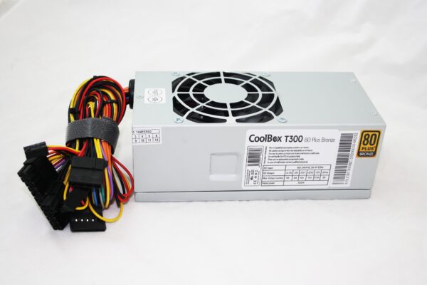 FUENTE ALIMENTACION TFX 300W COOLBOX 300T 80 PLUS BRONZE COO-FA300TBZ