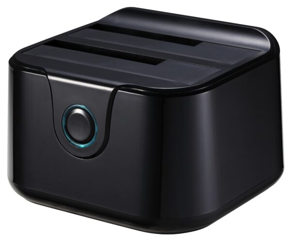 DOCK TOOQ  2xSATA 2.5p/3.5p USB 3.0 CLONE OTB NEGRO TOOQ TQDS-802B