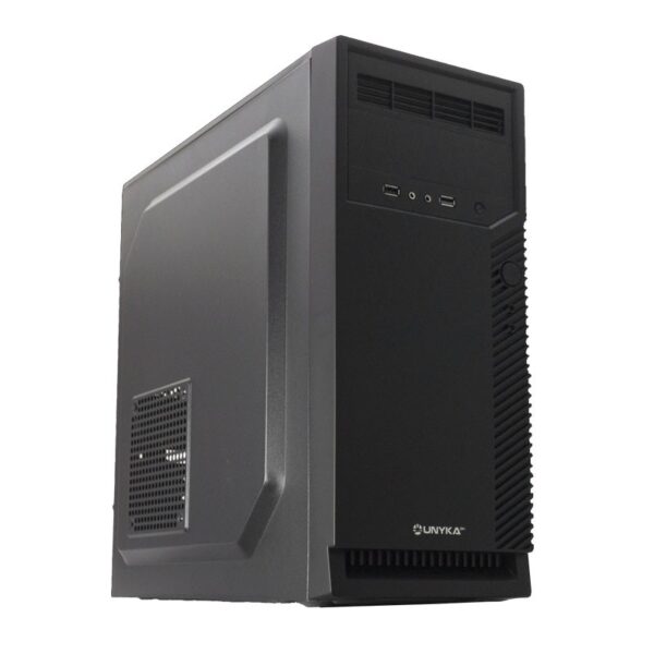 CAJA ATX SEMITORRE UNYKA AERO C30 U3.0 (Sin Fuente) NEGRA 52098