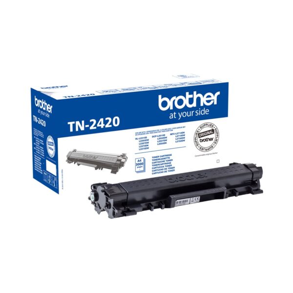 TONER BROTHER TN2420 2350/2370/2375/2510/2530/2550/2710/2730 ORI NEGRA