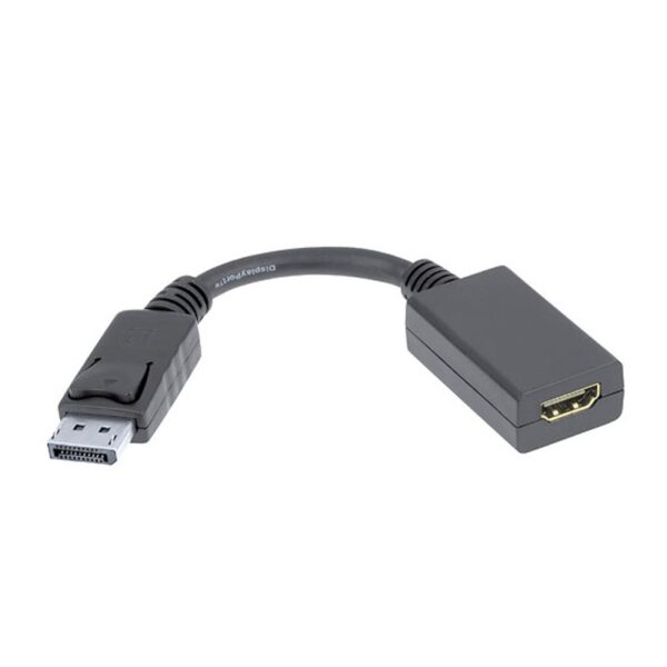 CONVERSOR DISPLAYPORT A HDMI DPM-HDMIH NEGRO 15 CM NANOCABLE 10.16.0502