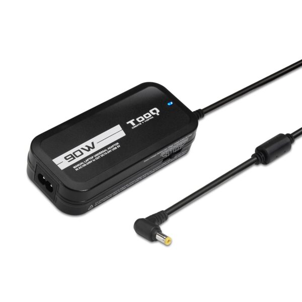 CARGADOR PORTATIL  90W TOOQ TQLC-90BS02M  CASA MULT. MANUAL 12 CONECTORES