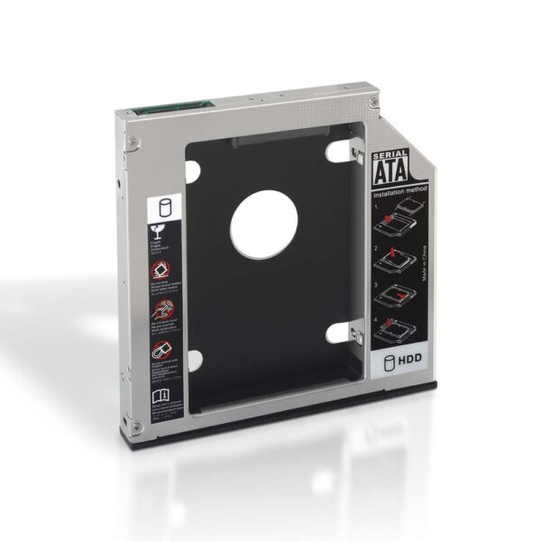 ADAPTADOR DISCO DURO 95MM UNIDAD OPTICA PORTATIL DE 127MM NANOCABLE 10.99102