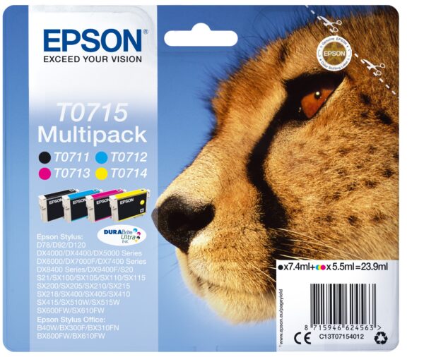 TINTA EPSON T0715 ORI MULTIPACK C13T07154012