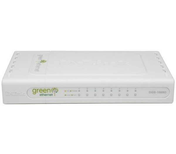 SWITCH D-LINK  8P DGS-1008D/E 10/100/1000 SOHO