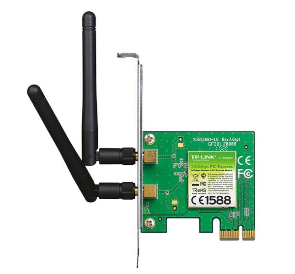 TARJETA INALAMBRICA TP-LINK  300MBPS  PCIe 2 ANT DESM  TL-WN881ND