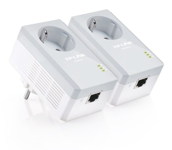 POWERLINE TP-LINK PA4010P 600MBPS ETHERNET ADAPTER KIT TL-PA4010P KIT