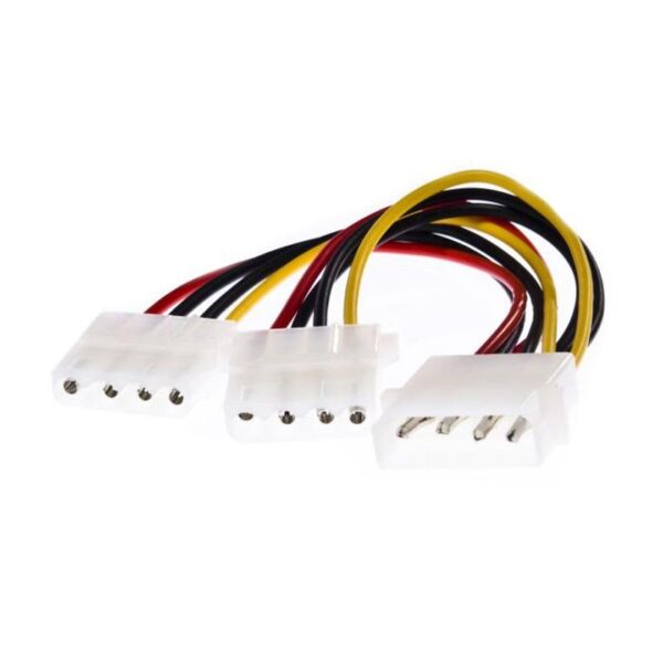 CABLE ALIMENTACION MOLEX 5.25 M-2X5.25 H 20CM NANOCABLE 10.19.0401