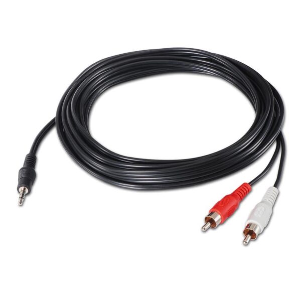 CABLE AUDIO ESTEREO 3.5M-2XRCAM 5.0 M NANOCABLE 10.24.0305