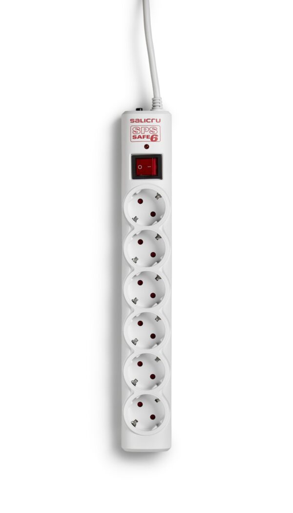 REGLETA SALICRU SPS.SAFE 6 PROTECTORA DE SOBRETEN 6 TOMAS 680BA000003