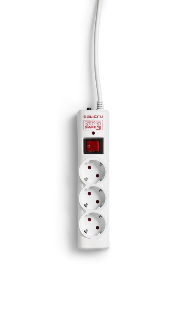 REGLETA SALICRU SPS.SAFE 3 PROTECTORA DE SOBRETEN 3 TOMAS 680BA000001