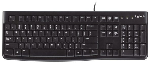 TECLADO LOGITECH USB K120 NEGRO OEM 920-002518