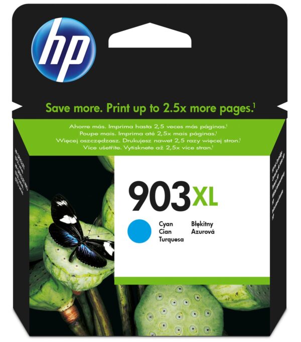 TINTA HP 903XL OFF 6954/6962/PRO 6960/6970/6975 ORI CIAN T6M03AE