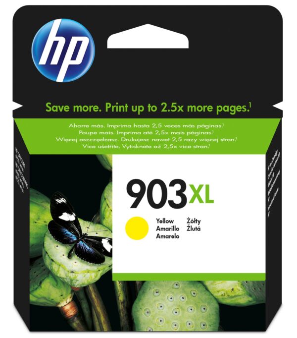 TINTA HP 903XL OFF 6954/6962/PRO 6960/6970/6975 ORI AMARILLO T6M11AE