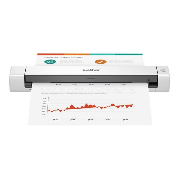 SCANNER BROTHER DOCUMENTAL EN HOJA PORTATIL USB 3.0 DS640TJ1