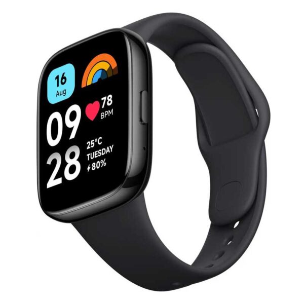 RELOJ SMARTWATCH XIAOMI MI WATCH 3 ACTIVE NEGRO BHR7266GL