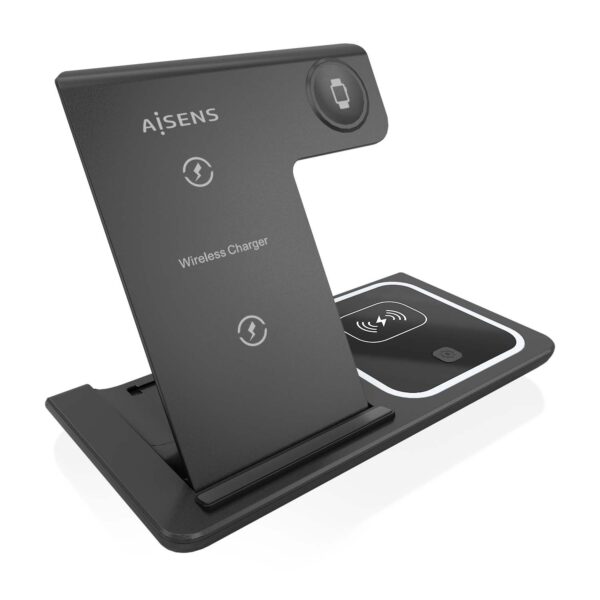 CARGADOR USB-C 15W MOVIL INALAM WATCH AURICULARES NEGRO AISENS ASCH-15W3WC043-BK