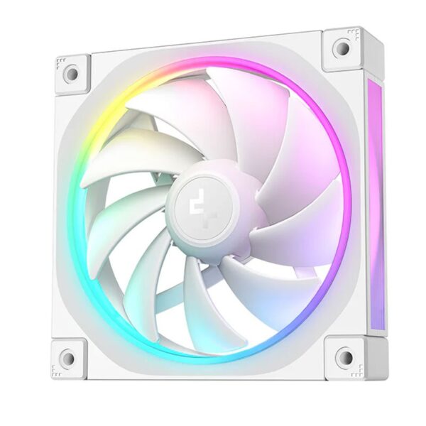 VENTILADOR CAJA ADICIONAL 12X12 DEEPCOOL FL12R ARGB BLANCO R-FL12R-WHAPN1-G