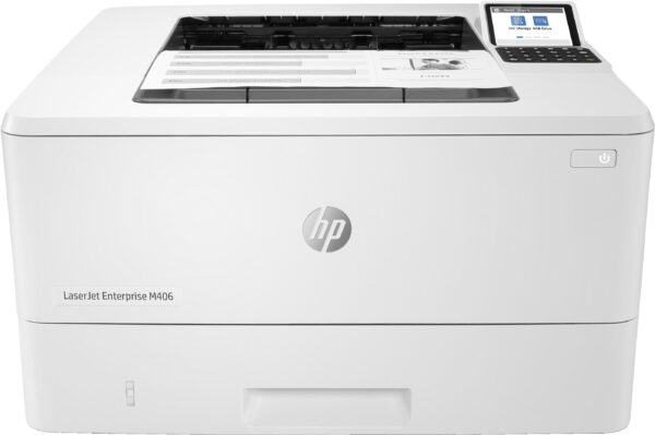 Impresora HP Laser Monocromo  Enterprise M406dN duplex Blanca 3PZ15A