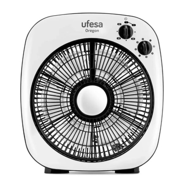PAE BOX FAN UFESA OREGON 84104731 50W 25CM DIAM 3VEL  5 ASPAS