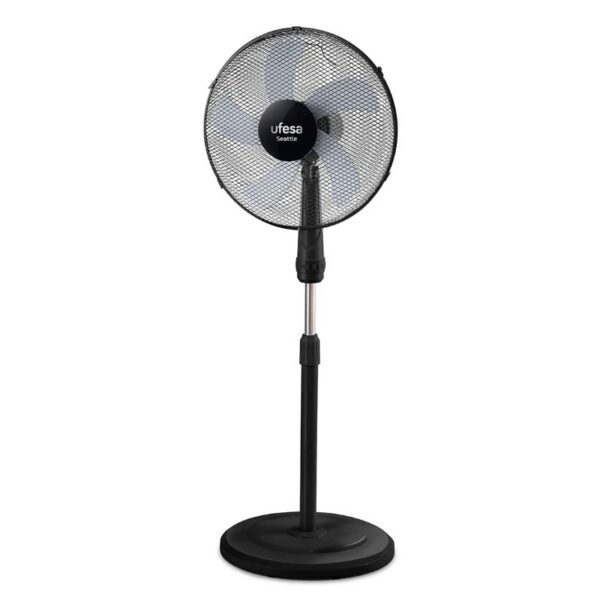 PAE VENTILADOR  PIE UFESA SEATTLE 84105609 50W 3 VEL ULTRAFRESH 5 HELICES