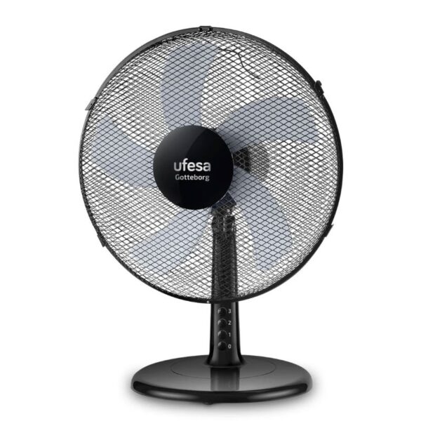 PAE VENTILADOR  MESA UFESA GOTEBORG 84105607 50W 3 VEL ULTRAFRESH 5 HELICES