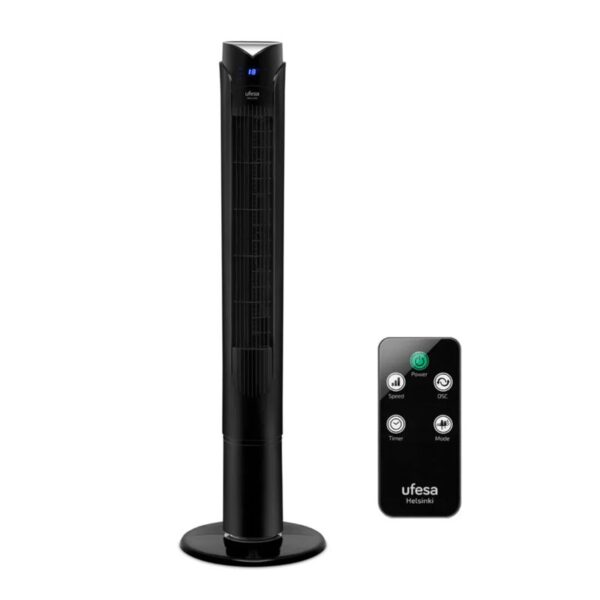 PAE VENTILADOR  TORRE UFESA HELSINKI 84105327 45W 1M ALTURA PANTALLA LED