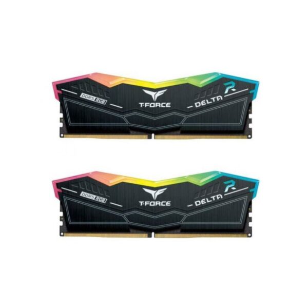 MEMORIA KIT DDR5 32GB (2X16GB) PC5-44800 5600MHZ TEAMGROUP DELTA RGB NEGRO