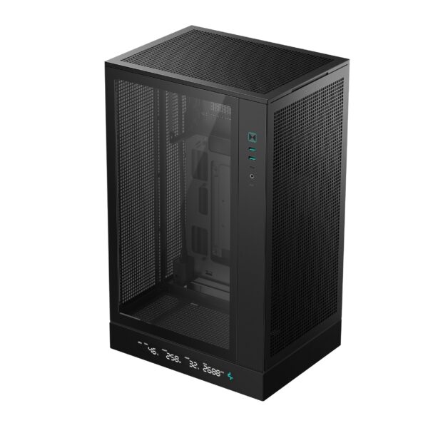 CAJA MICRO-ATX SEMITORRE DEEPCOOL CH270 DIGITAL NEGRO R-CH270-BKNDM0-G-1