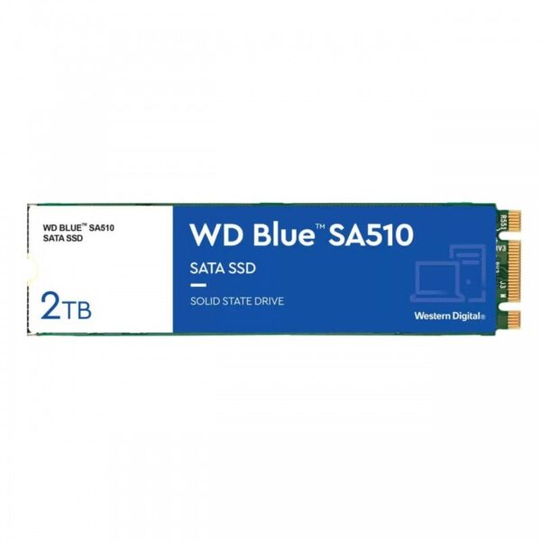 HD  SSD 2TB WESTERN DIGITAL M.2 2280 SA510 BLUE WDS200T3B0B