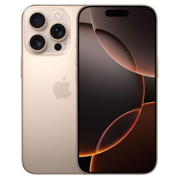 TELEFONO APPLE IPHONE 16 PRO 256GB 6.3 5G TITANIO DESIERTO MYNK3QLA