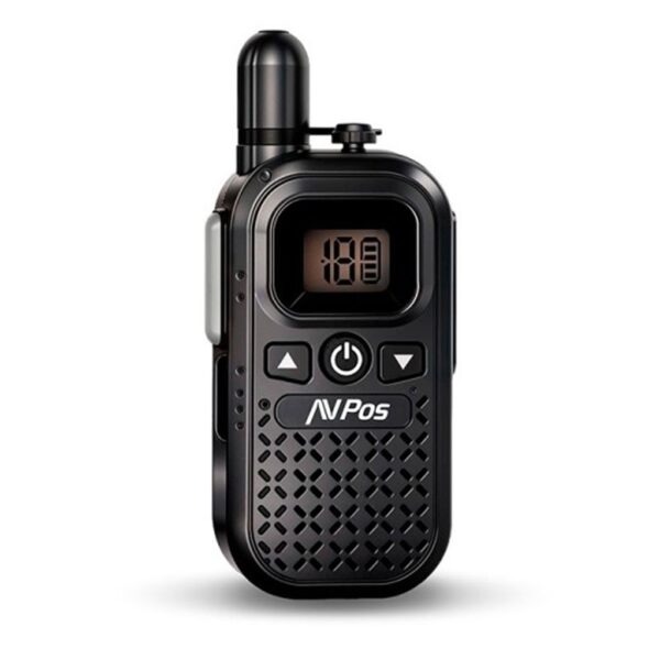 WALKIE TALKIE AVPOS COMM-HS 16 CANALES 446 MHZ USB-C 18 HORAS AVP-COMM-HS