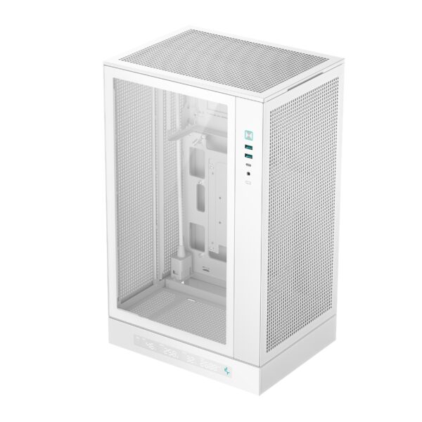 CAJA MICRO-ATX SEMITORRE DEEPCOOL CH270 DIGITAL BLANCO R-CH270-WHNDM0-G-1