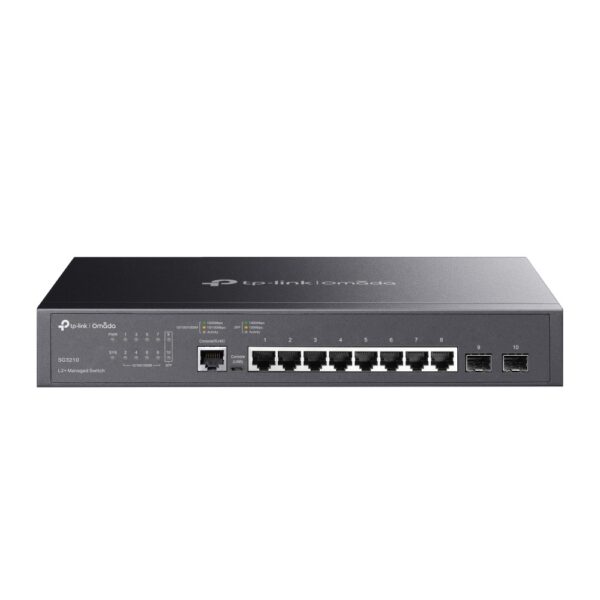 SWITCH TP-LINK OMADA 8P SG3210 GESTIONABLE 8PGB 2P COMBO GB RACK