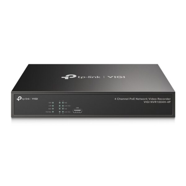 GRABADOR VIDEO TP-LINK VIGI NVR1004H-4P POE 4 CANALES