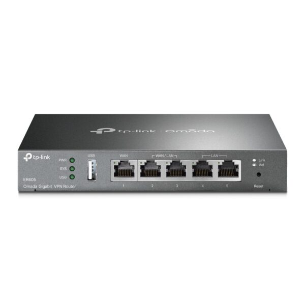 ROUTER TP-LINK OMADA ER605 VPN SAFE STREAM 1PWAN GB 2WANLANB GB