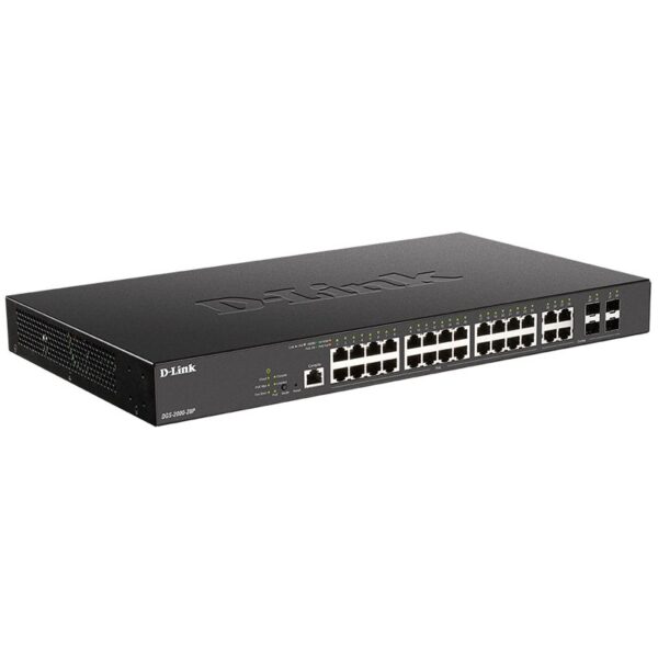 SWITCH D-LINK 28P DGS-2000-28 24P 10/100/1000BASE-T 4P100/1000 GBE/SFP COMBO