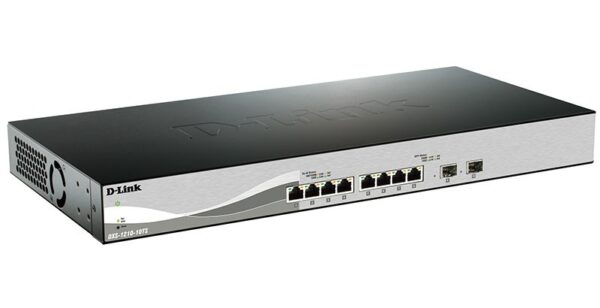 SWITCH D-LINK 10P DXS-1210-10TS 8x10GBASE-T +2X10 GIGABIT SFP+ RACK