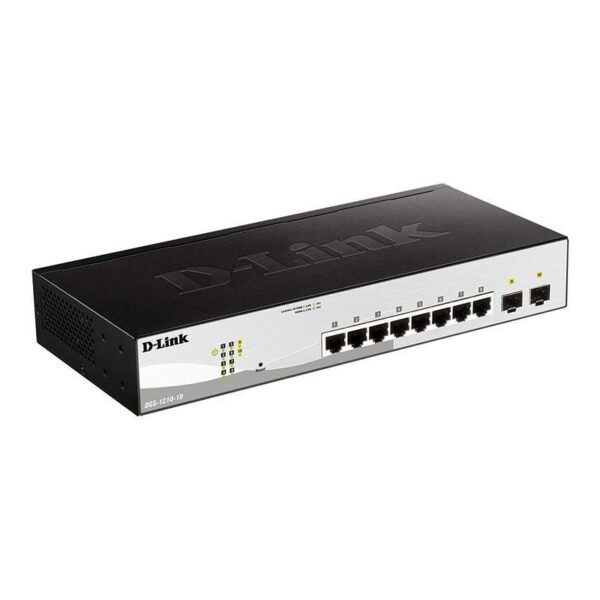 SWITCH D-LINK 10P DGS-1210-10/E 10/100/1000 2PCb1000BaseT/SFP LAYER2 SMARTIII