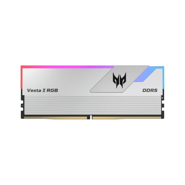MEMORIA KIT DDR5  32GB(2X16GB) PC5-51200 6800MHZ ACER PREDATOR VESTA II RGB SILVE