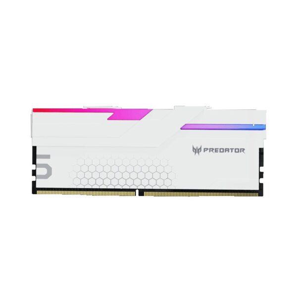 MEMORIA KIT DDR5  48GB(2X24GB) PC5-51200 6800MHZ ACER PREDATOR HERMES RGB WHITE B