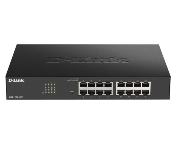 SWITCH D-LINK 16P DGS-1100-16V2/E 10/100/1000